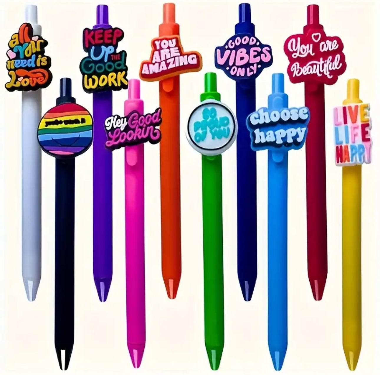 Motivational Affirmation Pen (Black Ballpoint)
