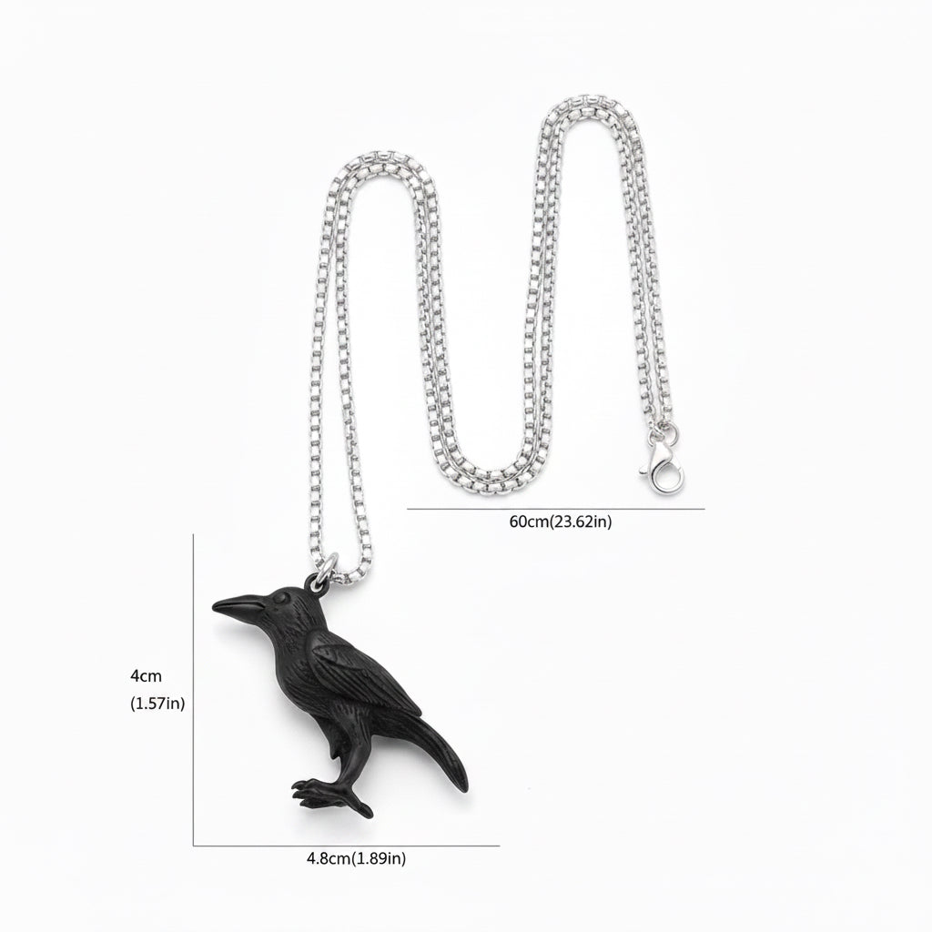 Black Crow necklace