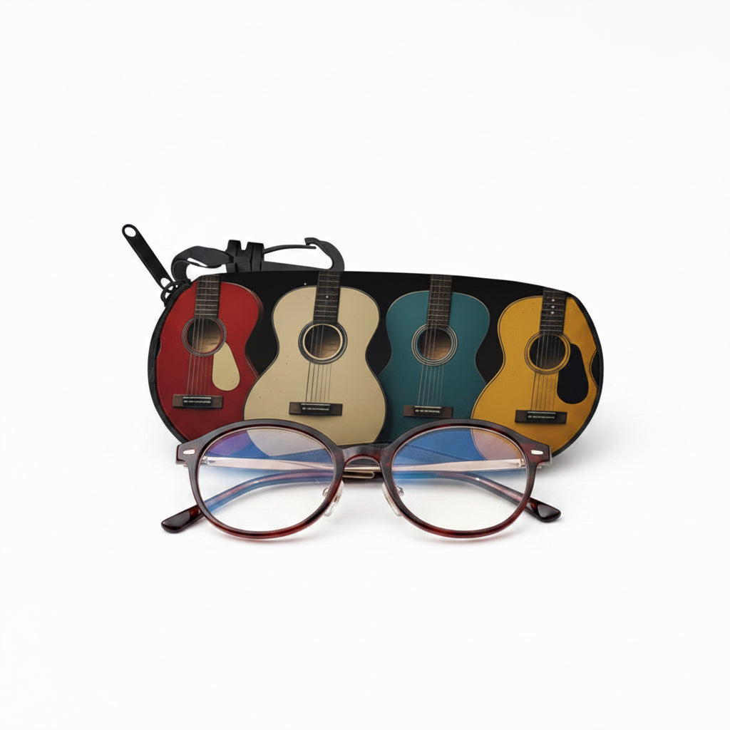 Acoustic Guitar Soft Glasses Case