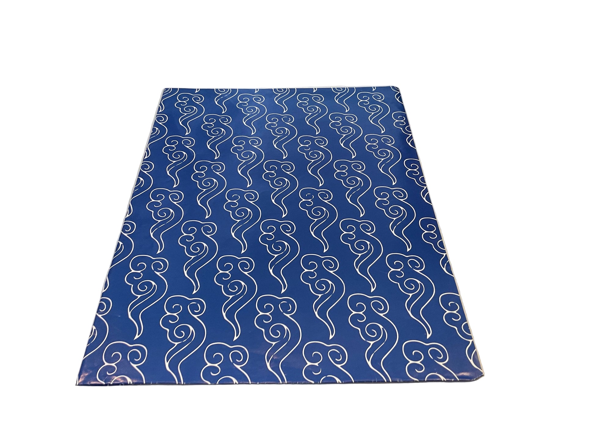 Wrapping paper - blue and white - various designs