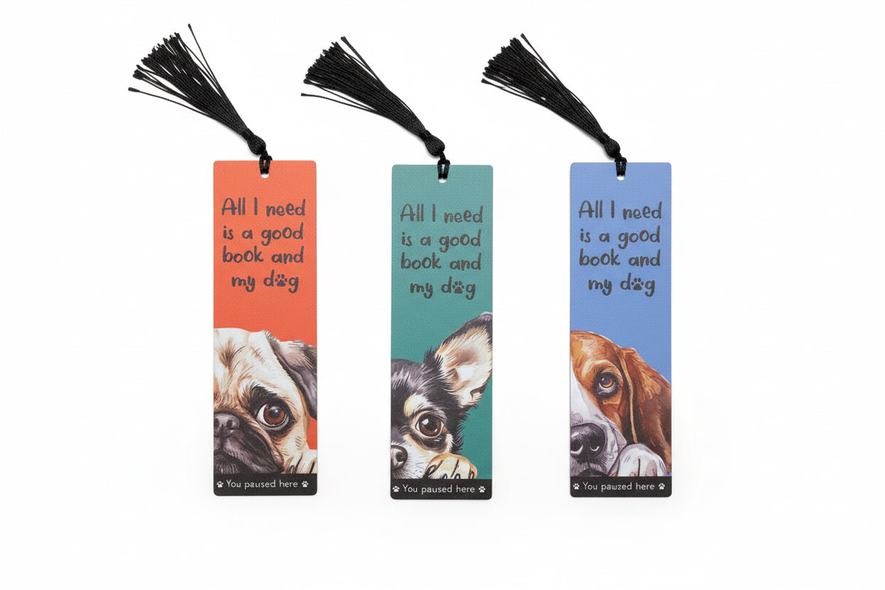 Dog bookmark (3 types)