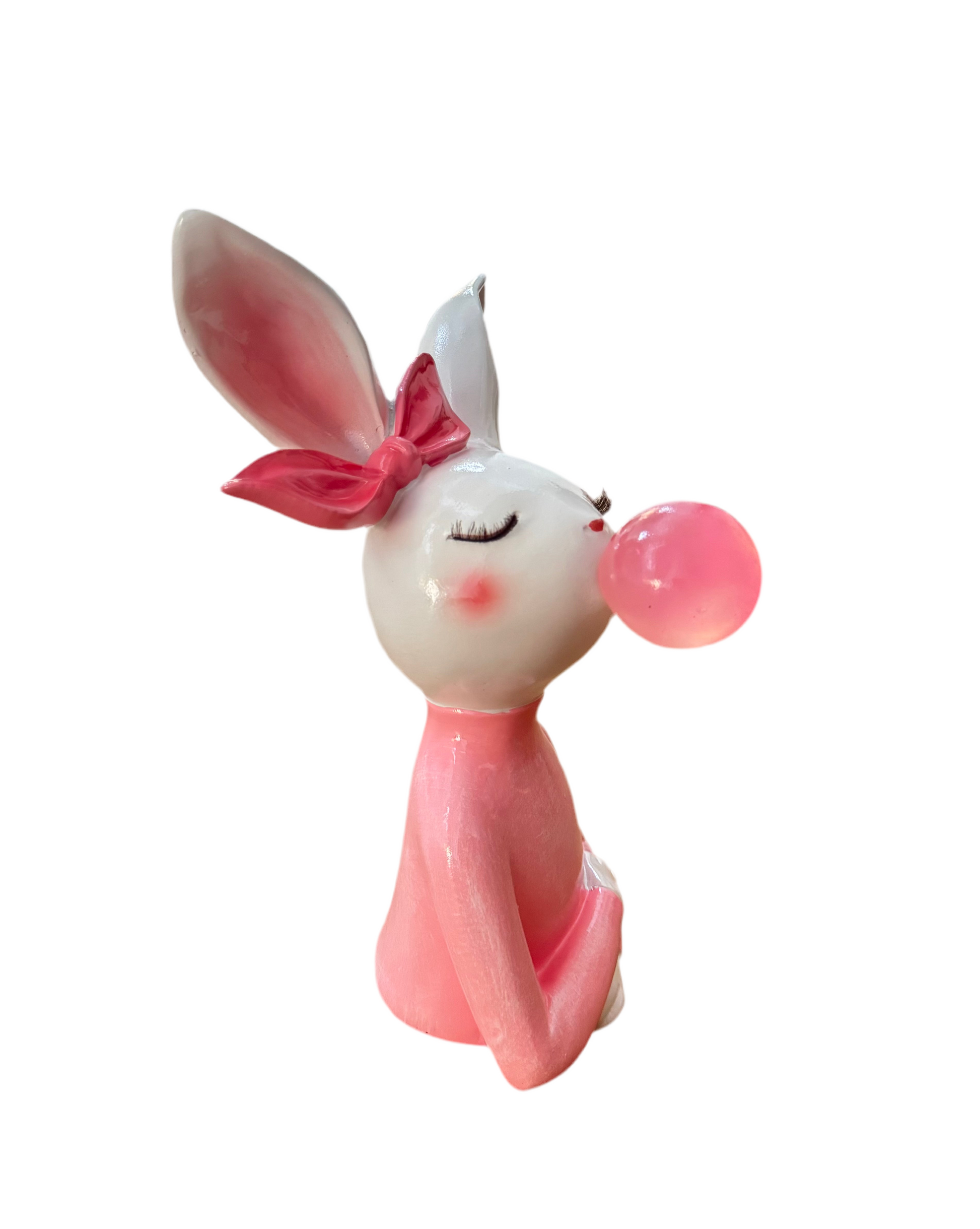 Rabbit Blowing Bubble