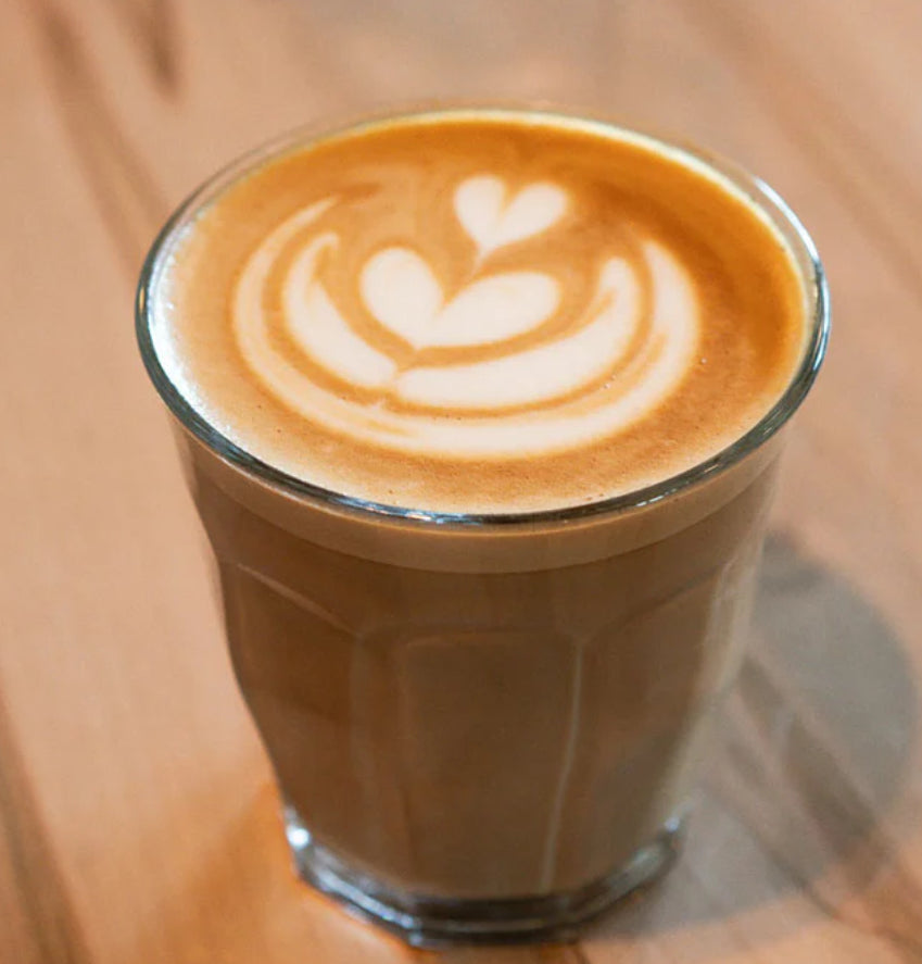 Medium Flat White Coffee 12oz (in-store cafe)