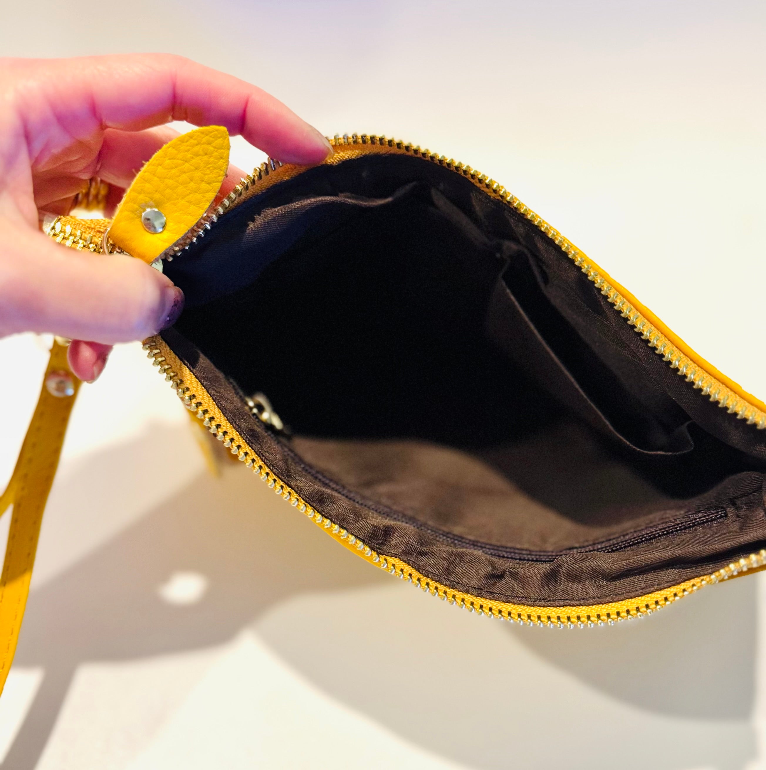 Leather Clutch