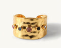 Gold-Plated Stainless Steel Zirconia Ring (Copy)