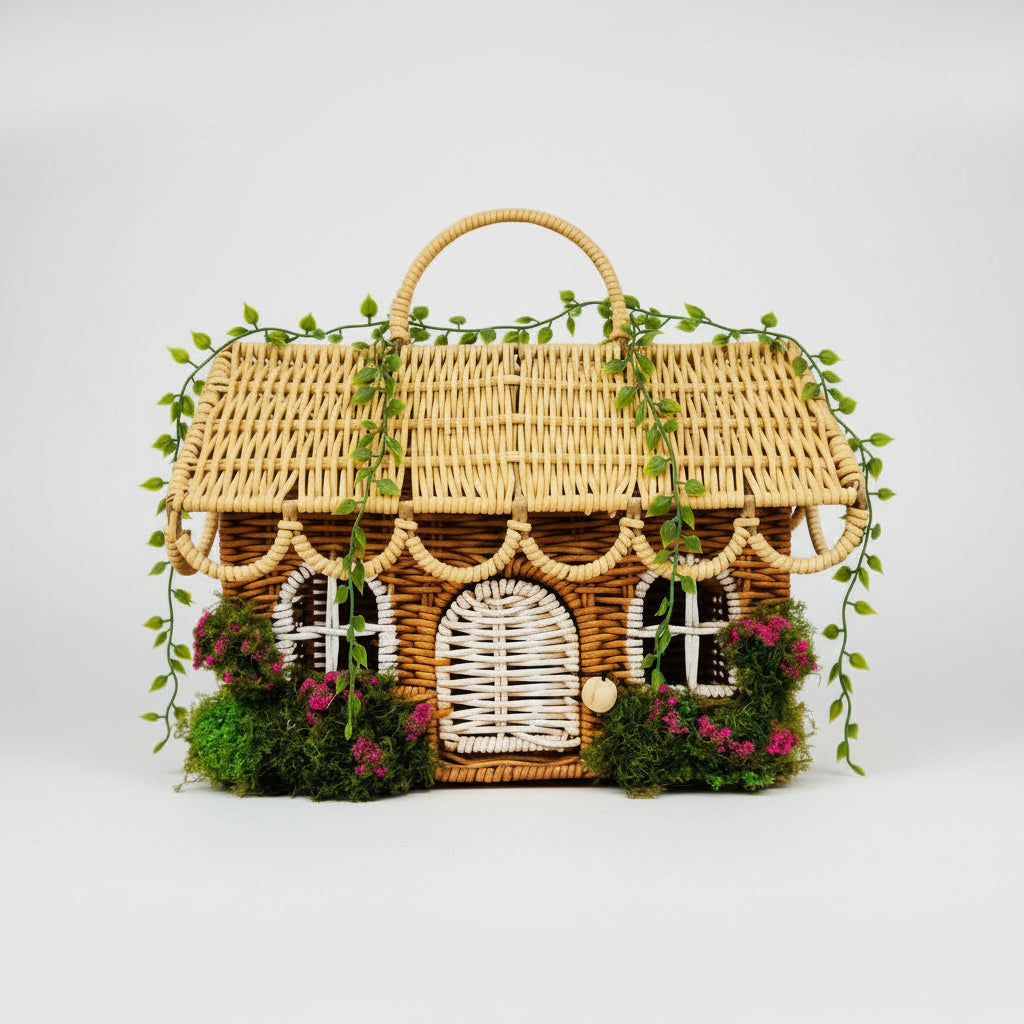 DIY Funky House Bag Example (Art and Craft Cafe)