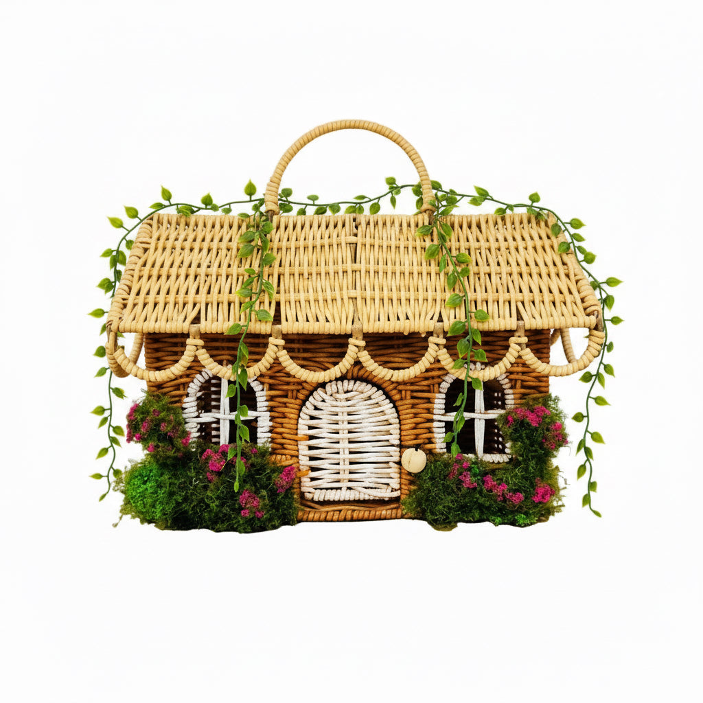 DIY Funky House Bag Example (Art and Craft Cafe)