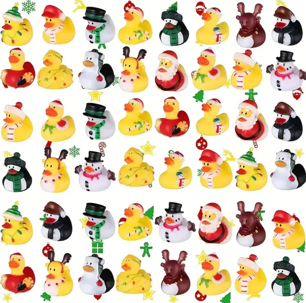 Canard en caoutchouc de Noël (styles assortis)