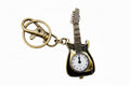 Guitar watch keychain