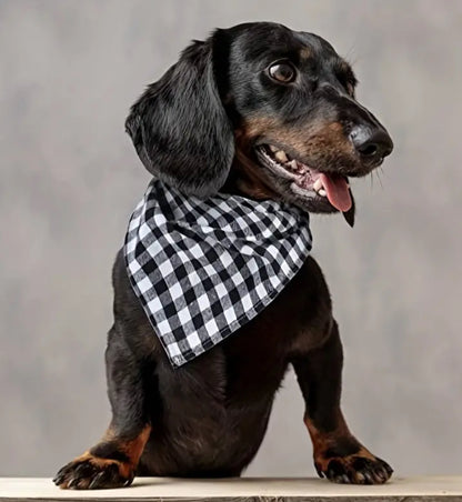 Checkered bandana