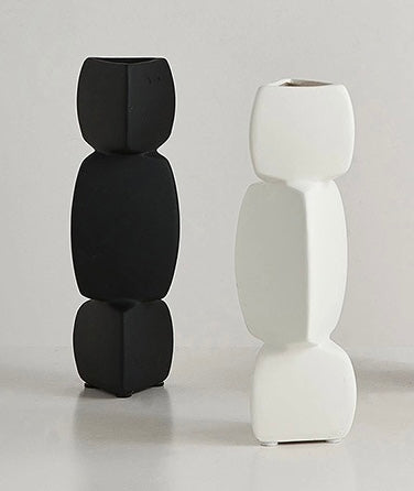 Vase en céramique en racine de lotus 