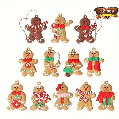 Large Gingerbread man ornaments