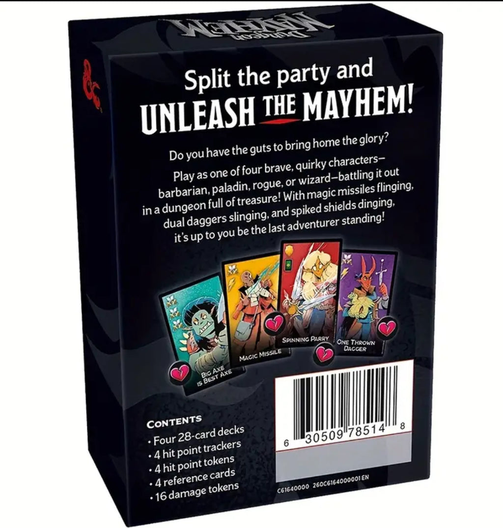 Dungeons Mayhem - Jeu Donjons et Dragons