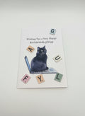 Black Cat Birthday Card