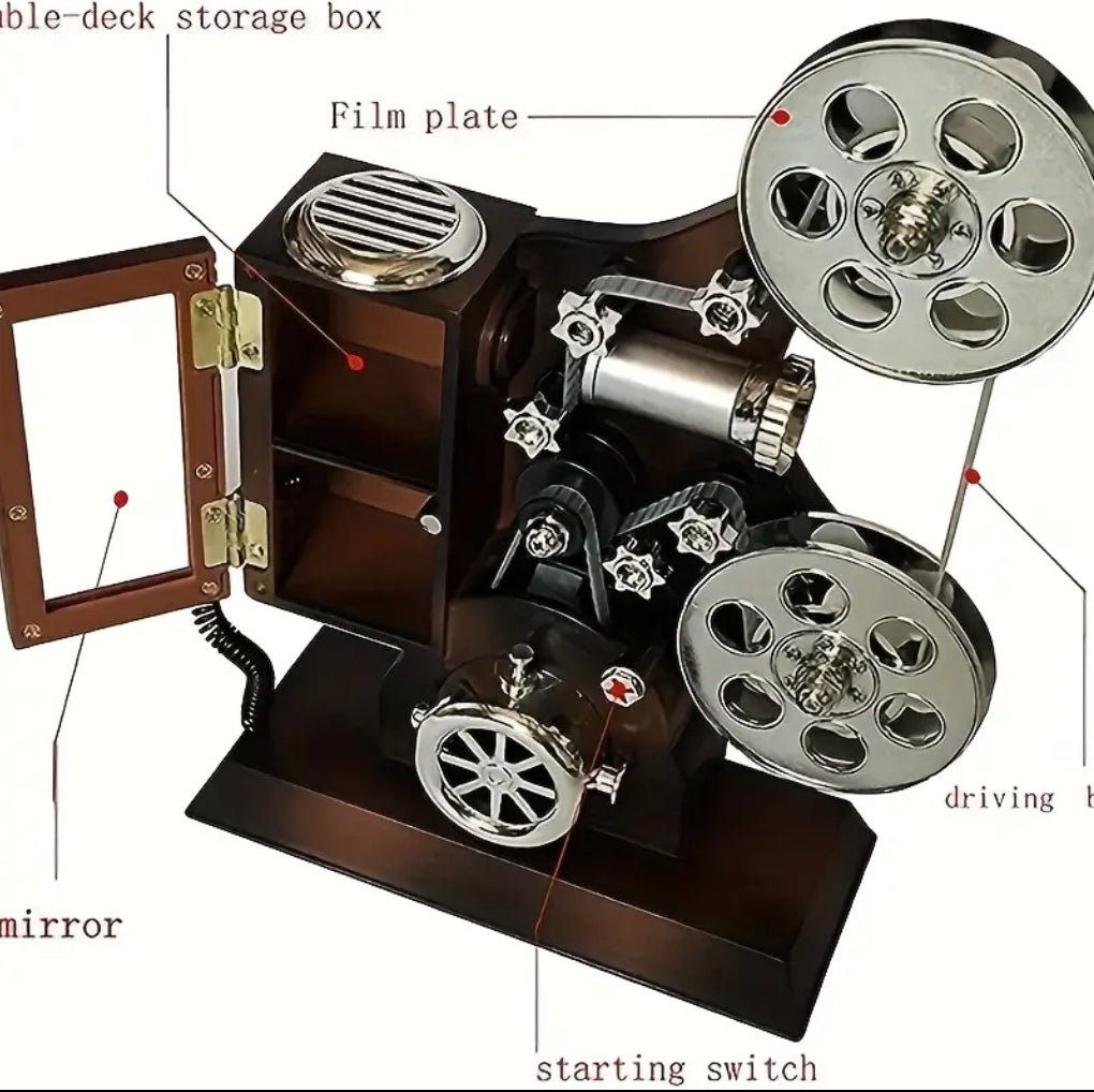 La boîte à musique du projecteur