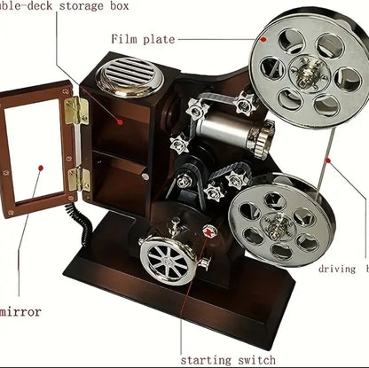 The projector music box