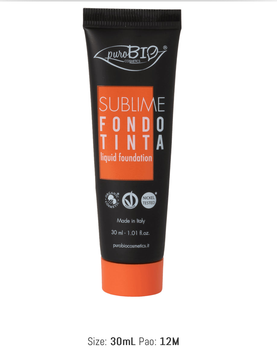 Fond de teint liquide PuroBIO Sublime