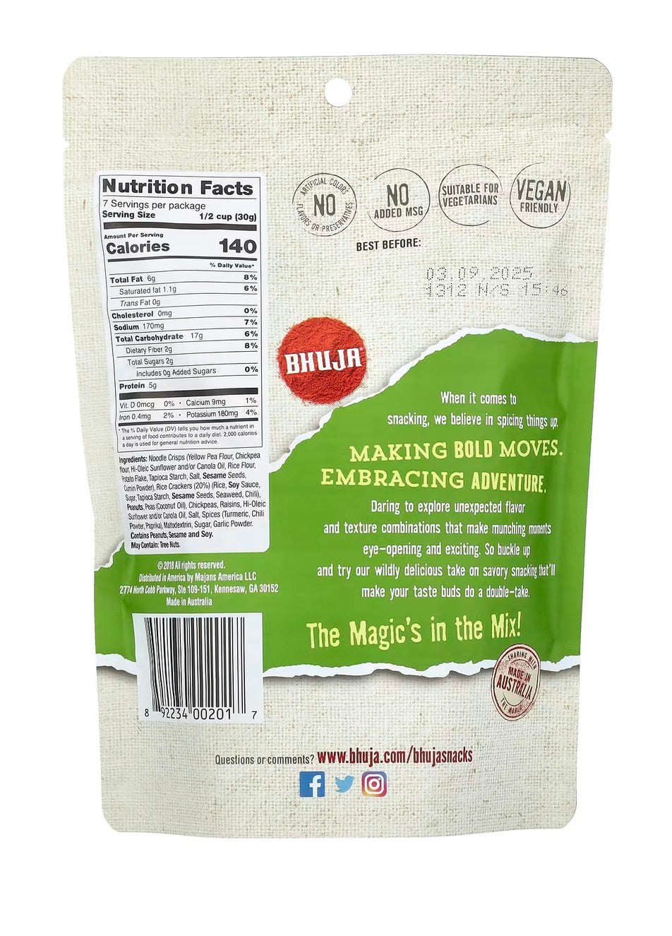 Bhuja Cracker Mix 150g