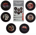 Vinyl Record Magnets (Set of 6)