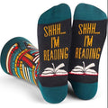 “Shhhh… I’m Reading” socks