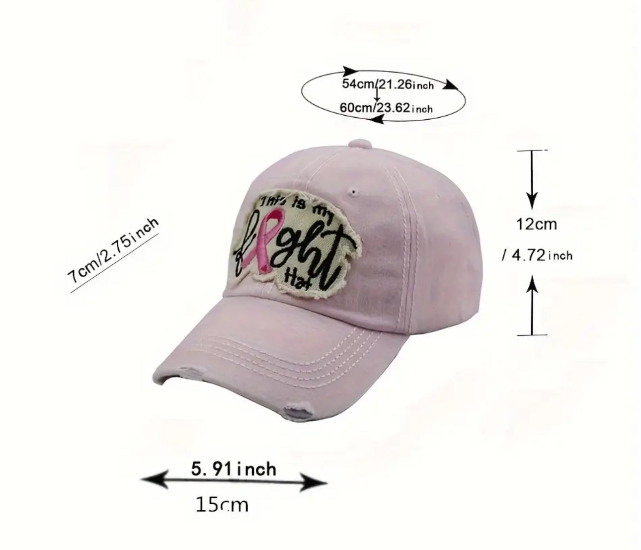 Casquette d'affirmation
