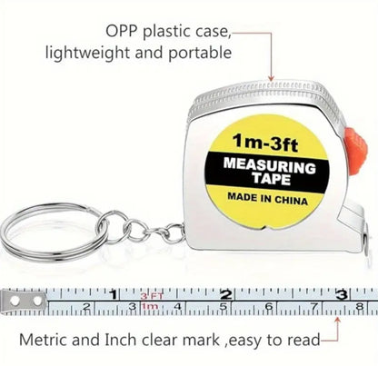 Measuring tape Keyring