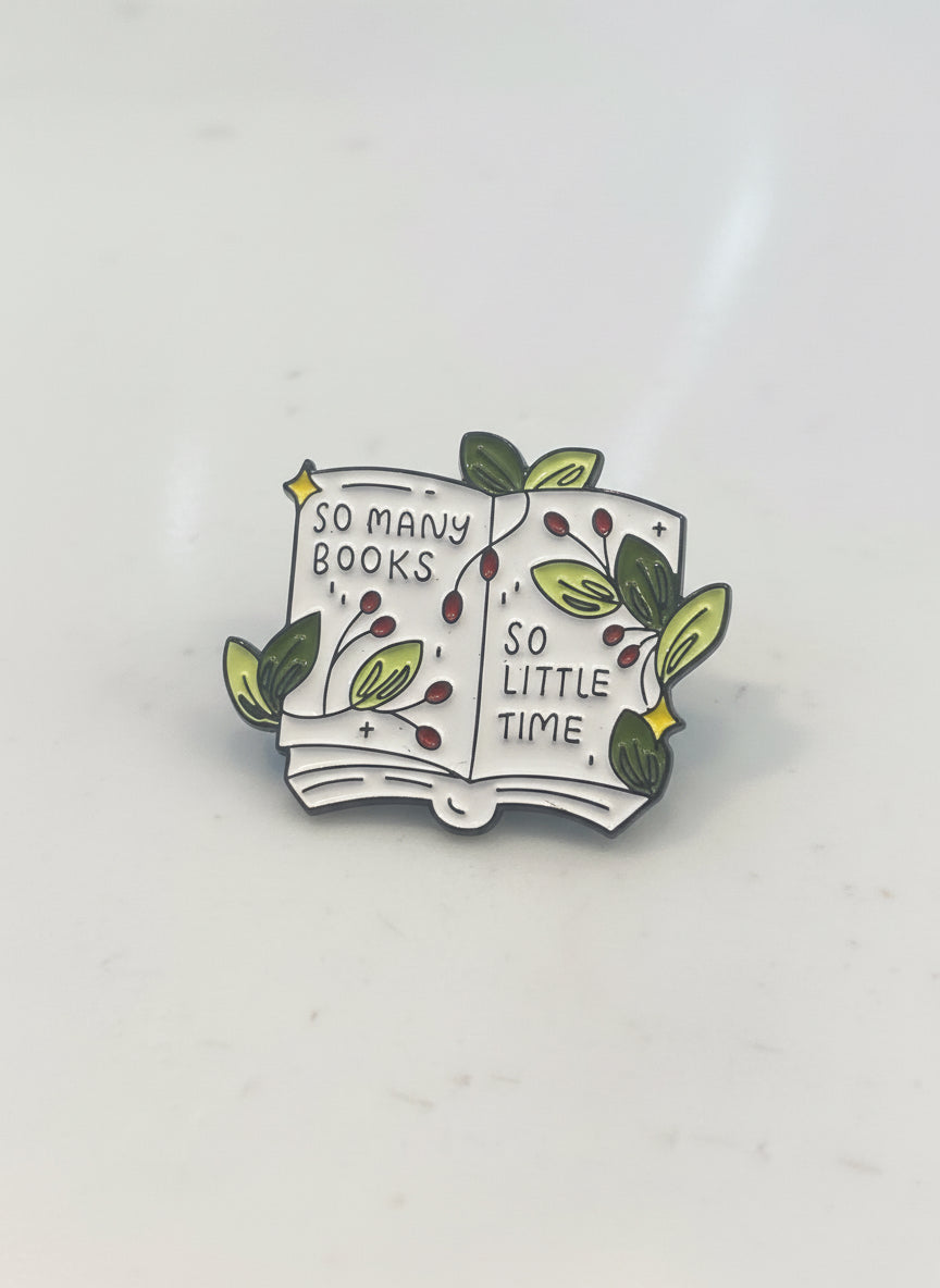 So many books, so little time - Pin