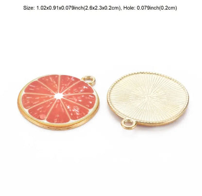 Lemon or Grapefruit charm