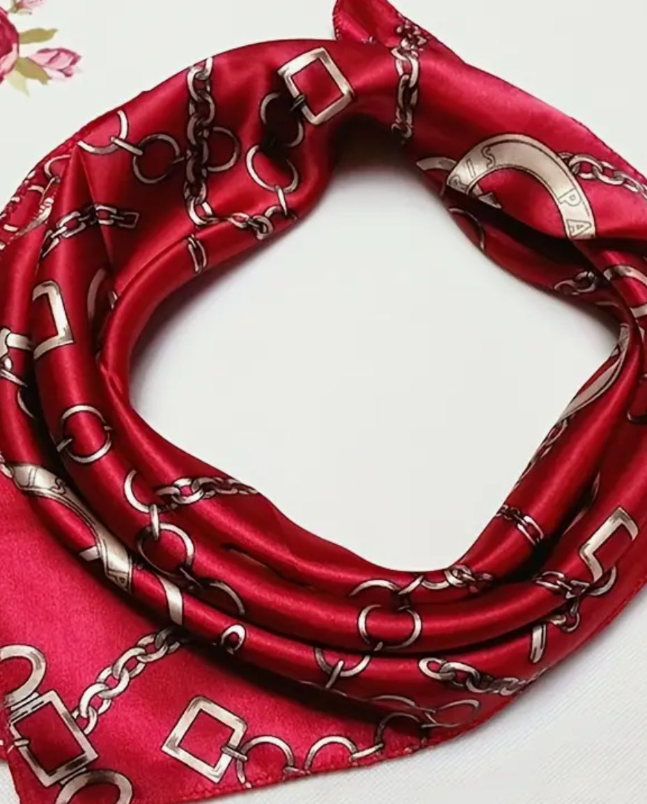 Emballage cadeau foulard en satin 50 cm