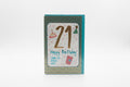 21st Birthday Card - Sending you birthday wishes