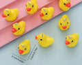 Charme de canard jaune