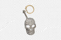 Skull keychain