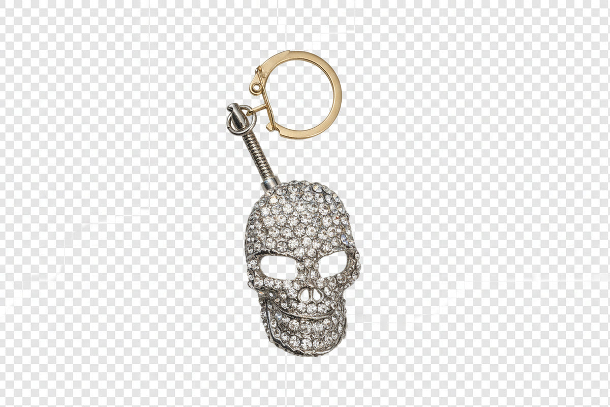 Skull keychain