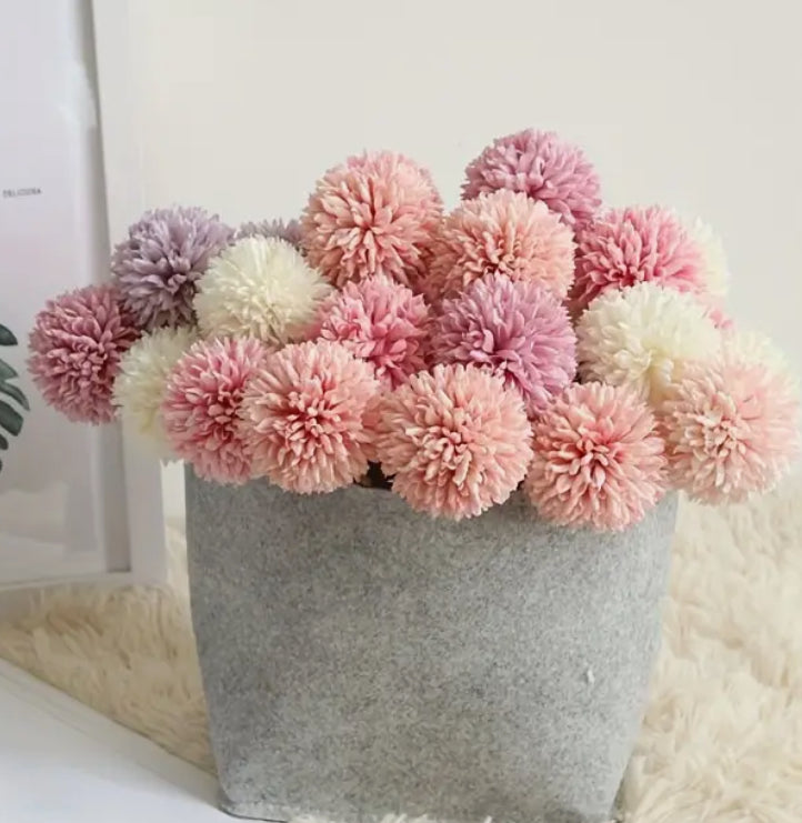 Fleur de chrysanthème artificielle 1 tige