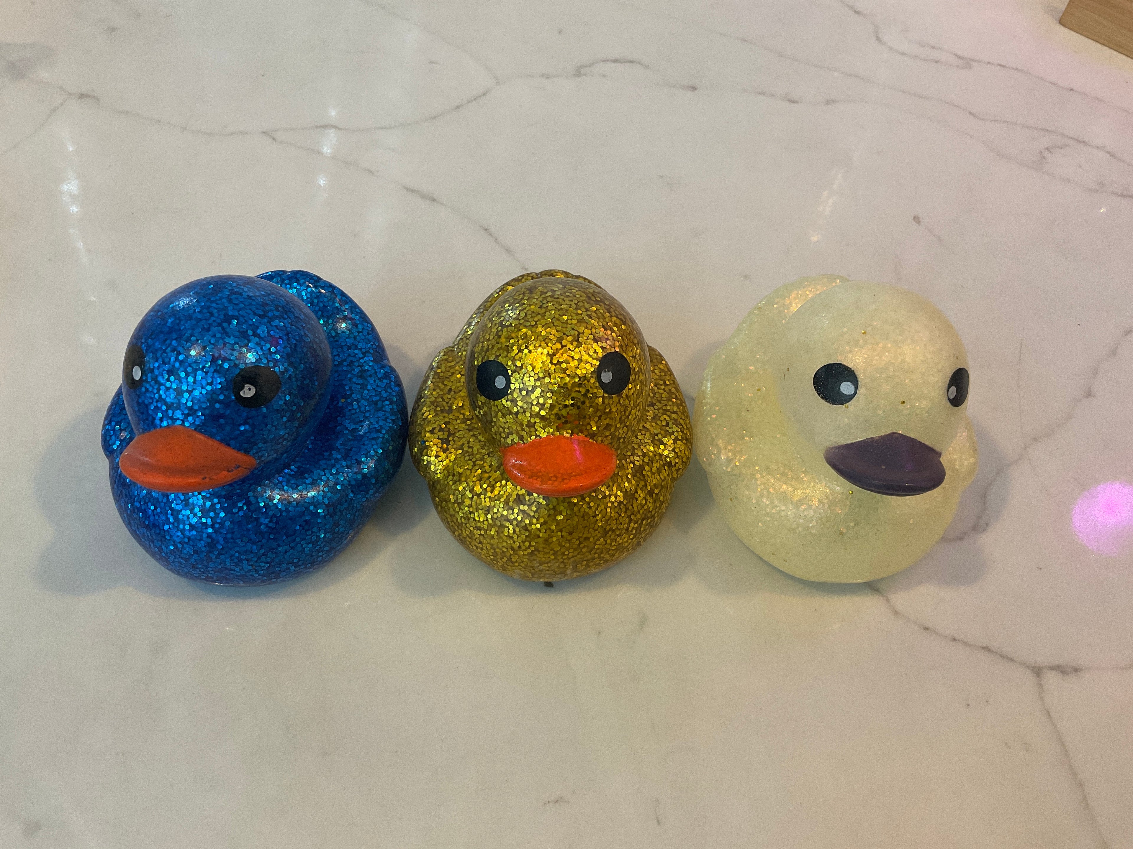 Large Glitter Rubber Duck