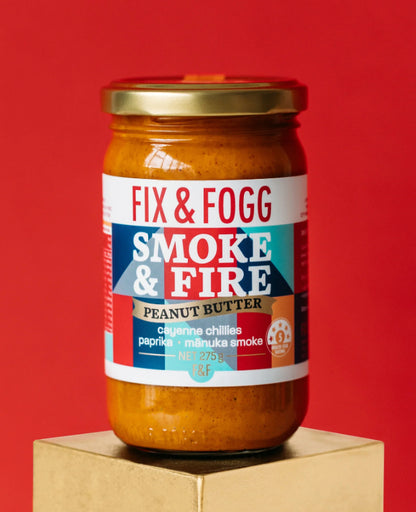 Fox & Fogg Smoke & Fire Peanut Butter 275g