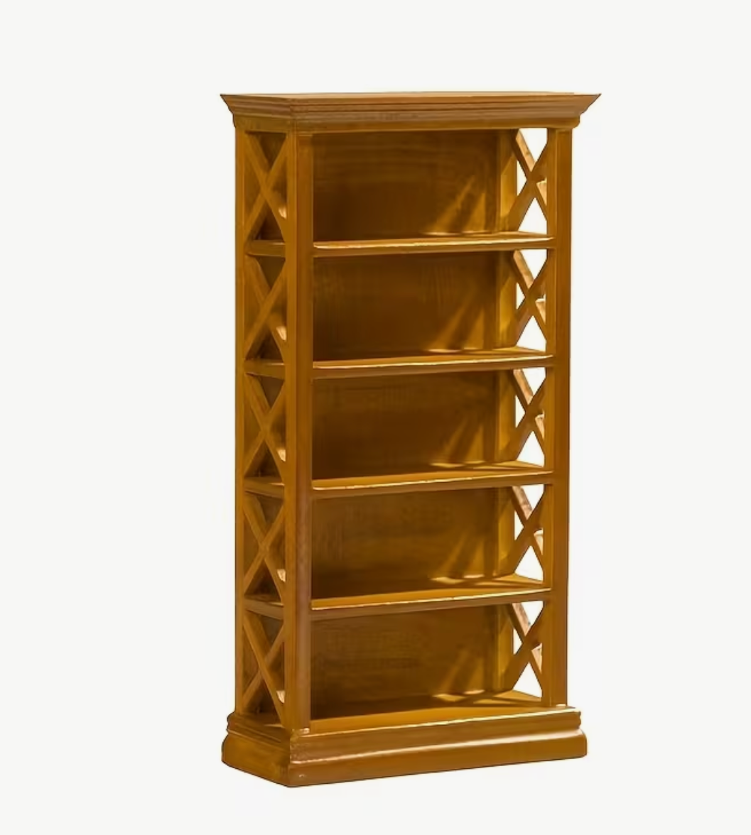 Handcrafted Modern Miniature Wooden Bookshelf