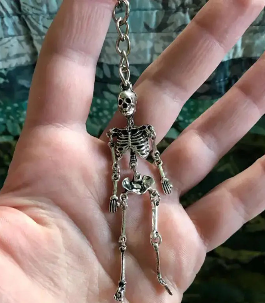 Porte-clés squelette