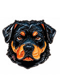 Rottweiler Dog Metal Pin