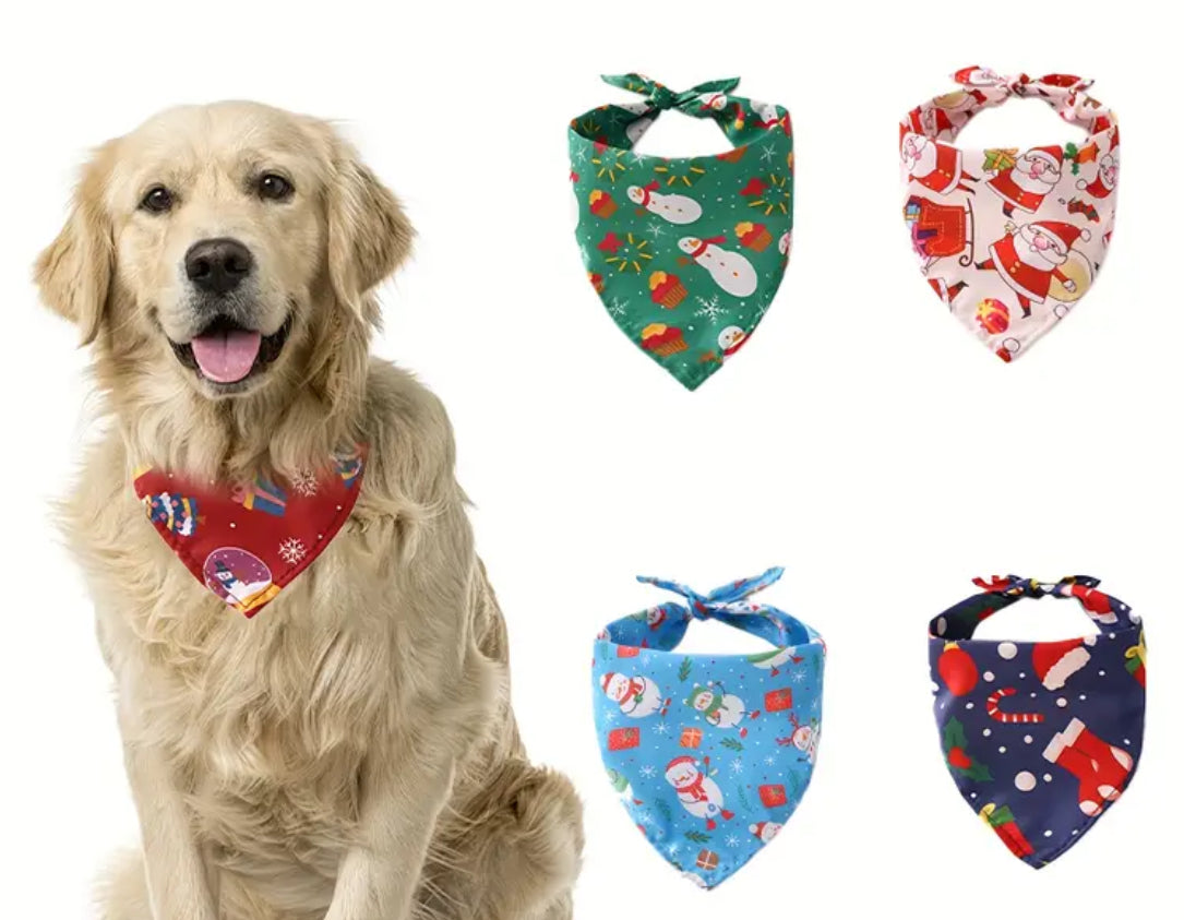 Christmas bandana for dog or cat