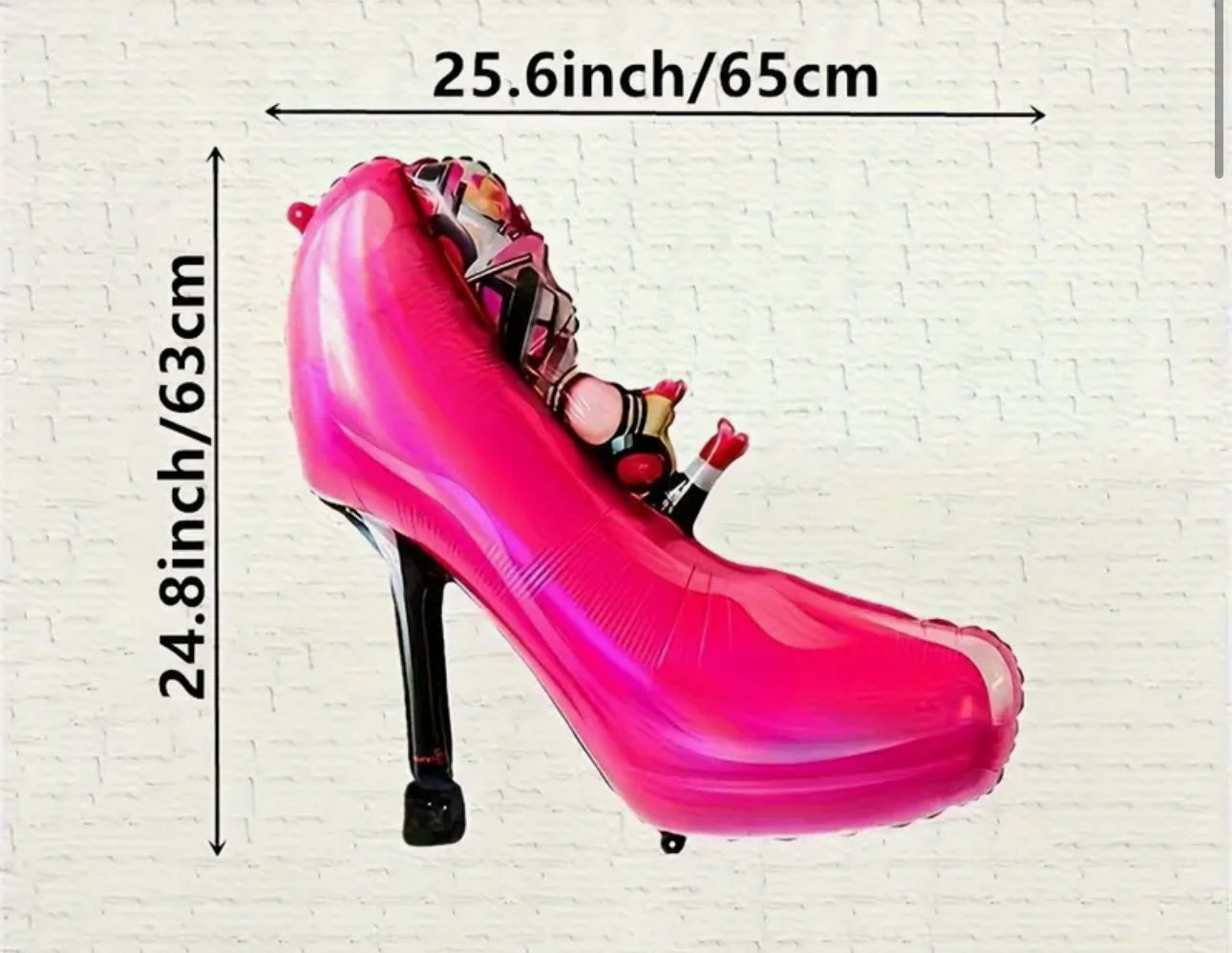 Ballon en aluminium Stiletto