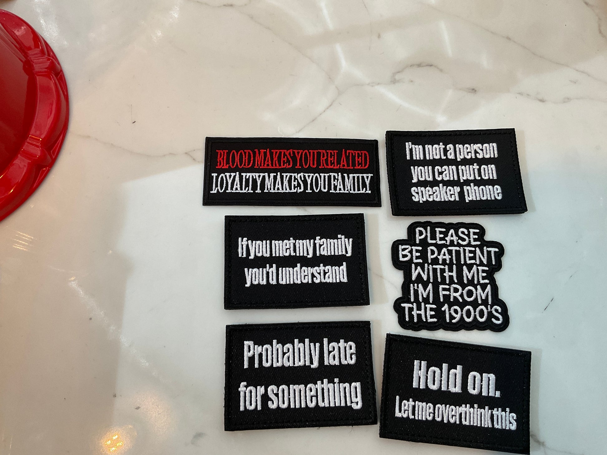 Bold Statement Iron-On Transfer Patch