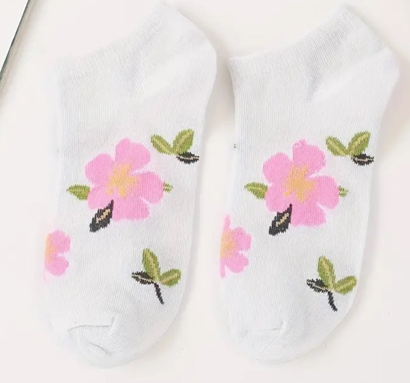 Flowers Anklet Socks