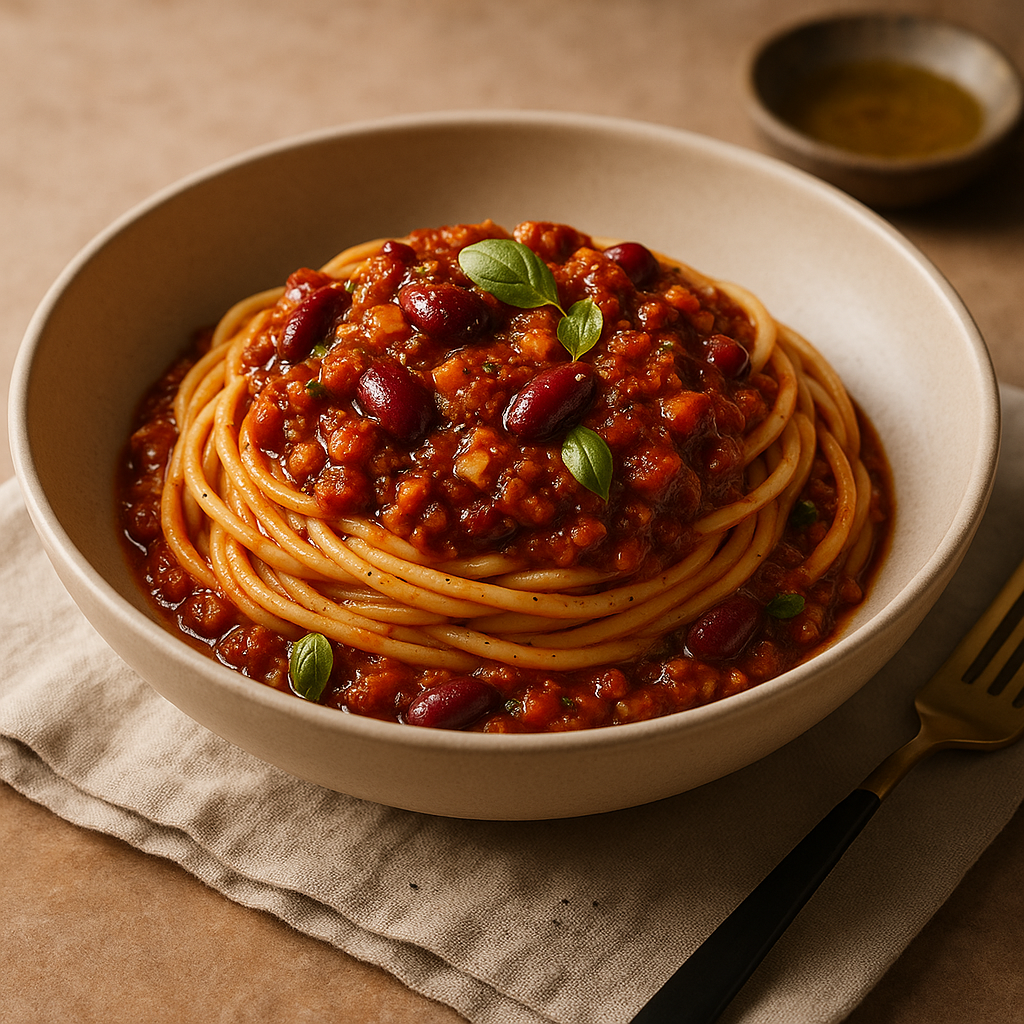 Homemade Vegan Spaghetti Pasta