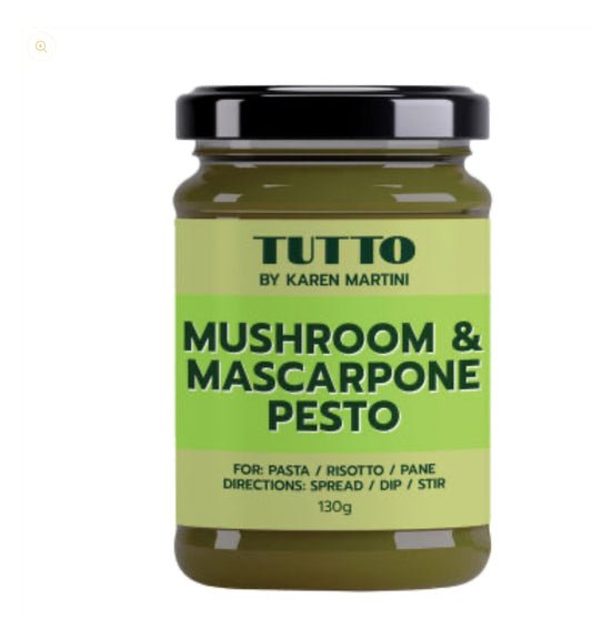 Mushroom & Mascarpone Pesto 130g