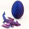 Dragon et œuf flexibles (choix de 2 couleurs)
