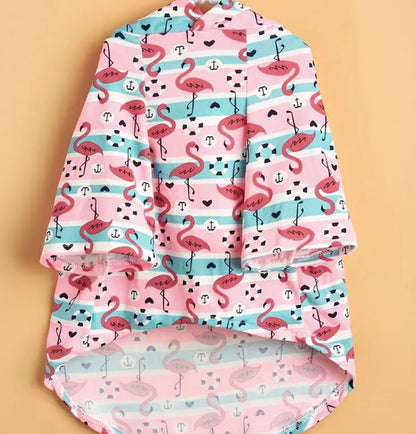 Flamingo Hoodie Pullover