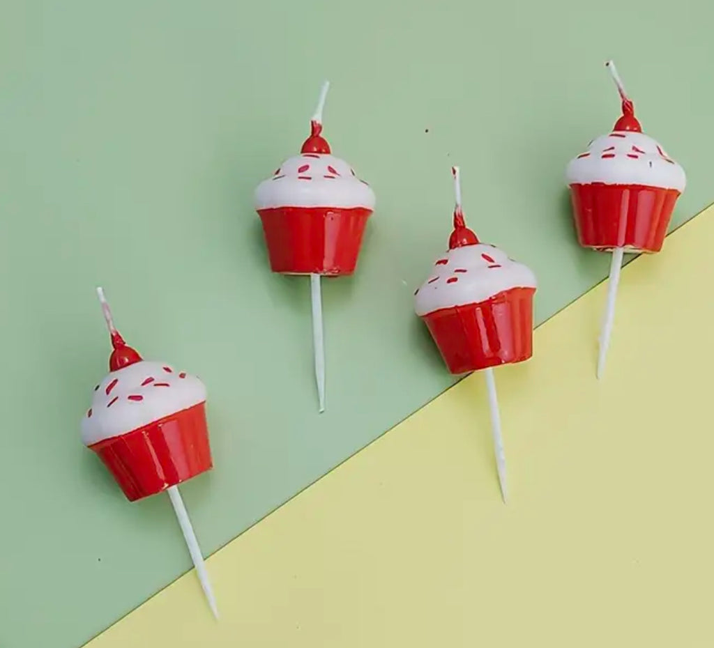 Bougies Cupcake (Pack de 4)