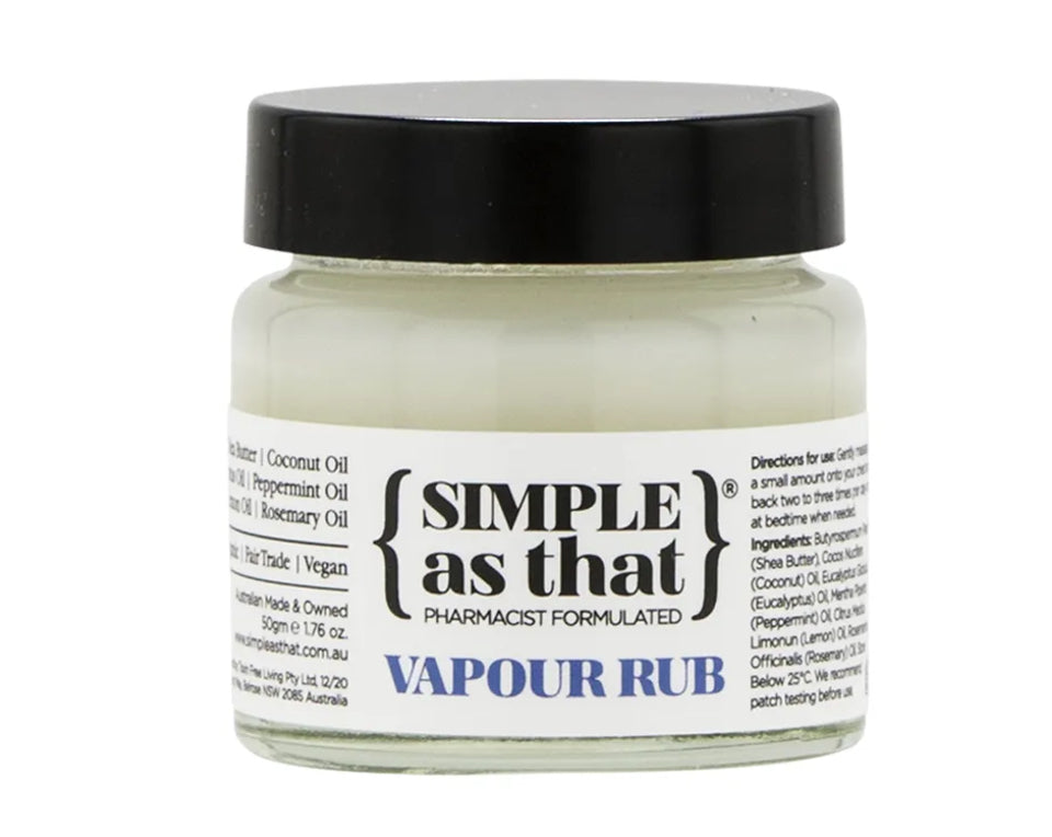 Baume à vapeur organique