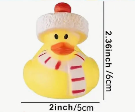 Canard en caoutchouc de Noël (styles assortis)